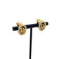 Pre-Owned Christian Dior oval openwork earrings SZ3022605142463