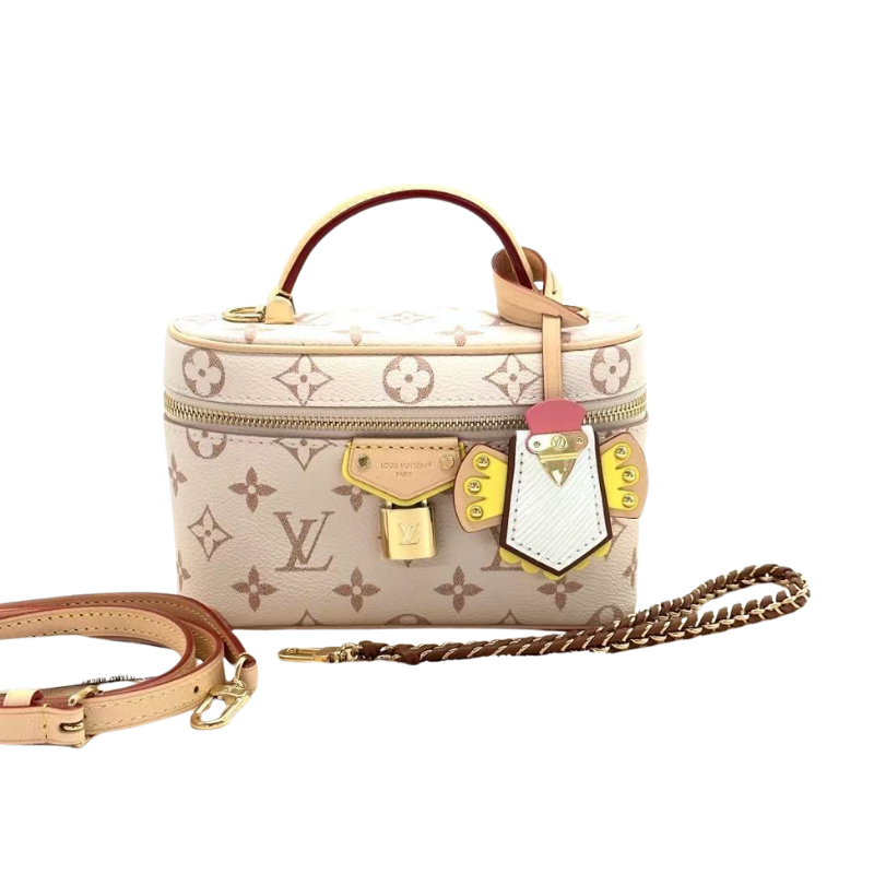Pre-Owned Louis Vuitton Vanity Chain Pouch from the seasonal "LV Crafty" capsule collection SZ3102607128125