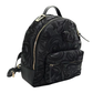 Pre-Owned Versace backpack featuring elaborate Medusa embroidery and a gold chain strap SZ3102607020336
