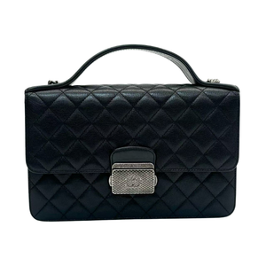 Pre-Owned Chanel CC University Matelassé Chain Shoulder Bag N23397886