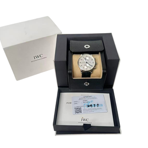 Pre-Owned IWC Portugieser Chronograph in stainless steel  IW371605  N23383516