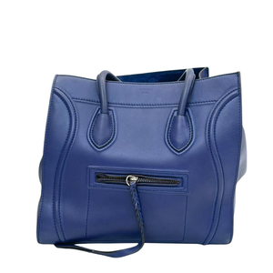 Pre-Owned CELINE Luggage Phantom Bag in Indigo Blue N23733425