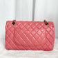 Pre-Owned Chanel Valentine Charm Classic Flap Medium Pink Lambskin /N25209175