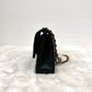 Pre-Owned CHANEL Classic Double Flap Medium 25 Black Lambskin Gold Hardware | 2018 (24 Series) | wwl 21296136