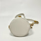 Pre-Owned Chanel 22A Mini Drawstring Bucket Bag | White Caviar & Gold Hardware | Full Set N21766683