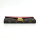 Pre‑Owned Louis Vuitton Pallas Monogram Long Flap Wallet N22720483