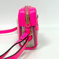 Pre‑Owned Gucci Ophidia Pink Jelly Transparent Camera Crossbody Bag N24591398