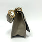 Pre-Owned Fendi Kan F Logo Taupe Smooth Leather Shoulder Crossbody Bag N24472035