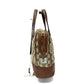 Pre‑Owned Gucci Vintage Web Stripe Boston Handbag N24669651