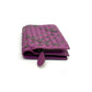 Pre‑Owned Bottega Veneta Intrecciato Python Trim Long Flap Wallet N23374902