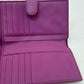 Pre‑Owned Bottega Veneta Intrecciato Python Trim Long Flap Wallet N23374902