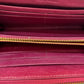 Pre-Owned Miu Miu Matelassé Lambskin Zip-Around Wallet (Fuchsia) /N25217148
