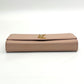 ✨Pre-Owned YSL Cassandre Long Clutch 🌸 | Dusty Pink Grain de Poudre Leather 💗 | 28cm N23558627