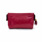 Pre-Owned Gucci Soho Patent Leather Clutch  | Stunning Burgundy | GG Logo + Tassel N24865470