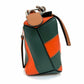 Pre-Owned LOEWE Puzzle Bag | Iconic Tricolor (Green/Orange/Tan) | Size 24cm N24210143
