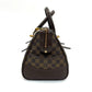 Pre-Owned LV Berkeley Damier Ebene Handbag | 31cm | Gorgeous Red Suede Interior N24464754