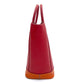 Pre‑Owned Prada Burgundy Two‑Tone Commuter Tote Bag N24560494