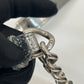 Pre‑Owned Dior Silver‑Blue Gradient Limited‑Edition Flap Chain Bag N24556373
