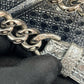 Pre‑Owned Dior Silver‑Blue Gradient Limited‑Edition Flap Chain Bag N24556373
