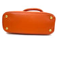 Pre‑Owned Prada Orange Saffiano Leather Boston Satchel Hand Bag N24592287