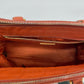 Pre‑Owned Prada Orange Saffiano Leather Boston Satchel Hand Bag N24592287
