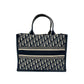 Pre‑Owned Dior Oblique Book Tote Hand Bag N24592432