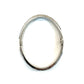 Pre‑Owned Fendi FF Blue Pave Crystal Hinged Bangle Bracelet Size M N24579965