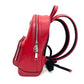 Pre‑Owned Gucci Red Embossed GG Leather Backpack N24673904