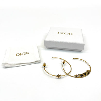 Pre‑Owned Christian Dior J'Adior Asymmetrical Star Hoop Earrings N24668535
