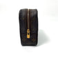 Pre-Owned Louis Vuitton Monogram Toiletry Pouch 22 (Medium), a highly collectible 1986 vintage travel vanity case in classic Monogram canvas N24694370