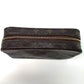 Pre-Owned Louis Vuitton Monogram Toiletry Pouch 22 (Medium), a highly collectible 1986 vintage travel vanity case in classic Monogram canvas N24694370