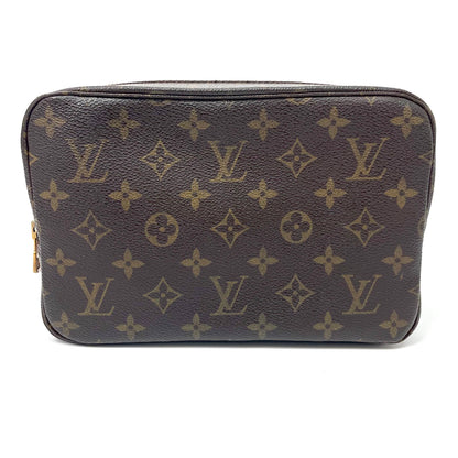 Pre-Owned Louis Vuitton Monogram Toiletry Pouch GM (Large Size), a vintage 1984 travel vanity case in classic Monogram canvas N24694324