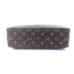 Pre-Owned Louis Vuitton Monogram Toiletry Pouch 26 (GM Size), a rare vintage 1988 travel vanity case with luxurious ruffled leather interior detailing N24694817