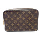 Pre-Owned Louis Vuitton Monogram Toiletry Pouch 22, an authentic vintage 1986 travel vanity case in classic Monogram canvas N24694836