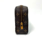 Pre-Owned Louis Vuitton Monogram Toiletry Pouch 22, an authentic vintage 1986 travel vanity case in classic Monogram canvas N24694836