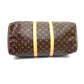Pre-Owned Louis Vuitton Monogram Keepall 45 Bandoulière (Handheld), a vintage 1985 travel duffle bag with luggage tag and iconic Vachetta leather N24696062