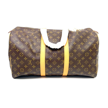 ✨Pre-Owned RARE 1985 Vintage LV Keepall 45 💼 | Iconic Monogram + Honey Patina 🍯 | N24696651