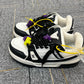 Pre-Owned Louis Vuitton Trainer Maxi Sneaker in Black & White, a chunky statement sneaker with vibrant lace accessories and oversized sole N24728561