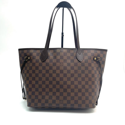 ✨Pre-Owned LOUIS VUITTON G0940 Damier Ebene Neverfull MM Tote 👜 | 31cm Red Interior | N24772851 💫
