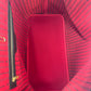 Pre-Owned LV Neverfull GM Damier Ebene | 2010 | Iconic Red Lining + Zipped Pouch N24820347
