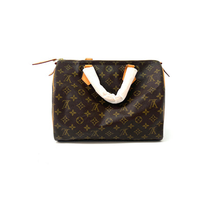 ✨Pre-Owned RARE 1987 LV Speedy 30 🕰️ | Unworn Factory Wrapped Handles | Monogram N24774082