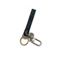 ✨Pre-Owned LV M61950 Dragonne Key Holder / Bag Charm 🖤 | Black Monogram + Silver HW
