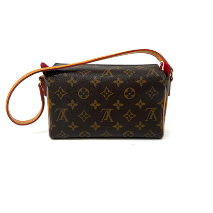 ✨Pre-Owned LV Recital "Omotesando" Shoulder Bag 🍷 | 2005 (G2571) | Stunning Red Suede N24826339
