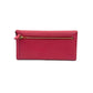 ✨Pre-Owned Prada Saffiano Leather Long Wallet 🌹 | Iconic Burgundy + Gold HW | 20cm N24830225