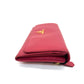 ✨Pre-Owned Prada Saffiano Leather Long Wallet 🌹 | Iconic Burgundy + Gold HW | 20cm N24830225
