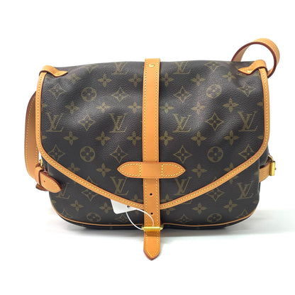 ✨Pre-Owned  RARE 1993 LV Saumur 30 "Twins" Crossbody 👜 | Gorgeous Vintage Patina | Monogram N24850136