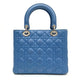 Pre-Owned Dior Lady Dior Medium Blue  | Silver Hardware | Incl. Strap N24930385