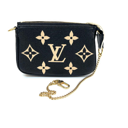 Pre-Owned Louis Vuitton Monogram Empreinte Mini Pochette Accessoires
