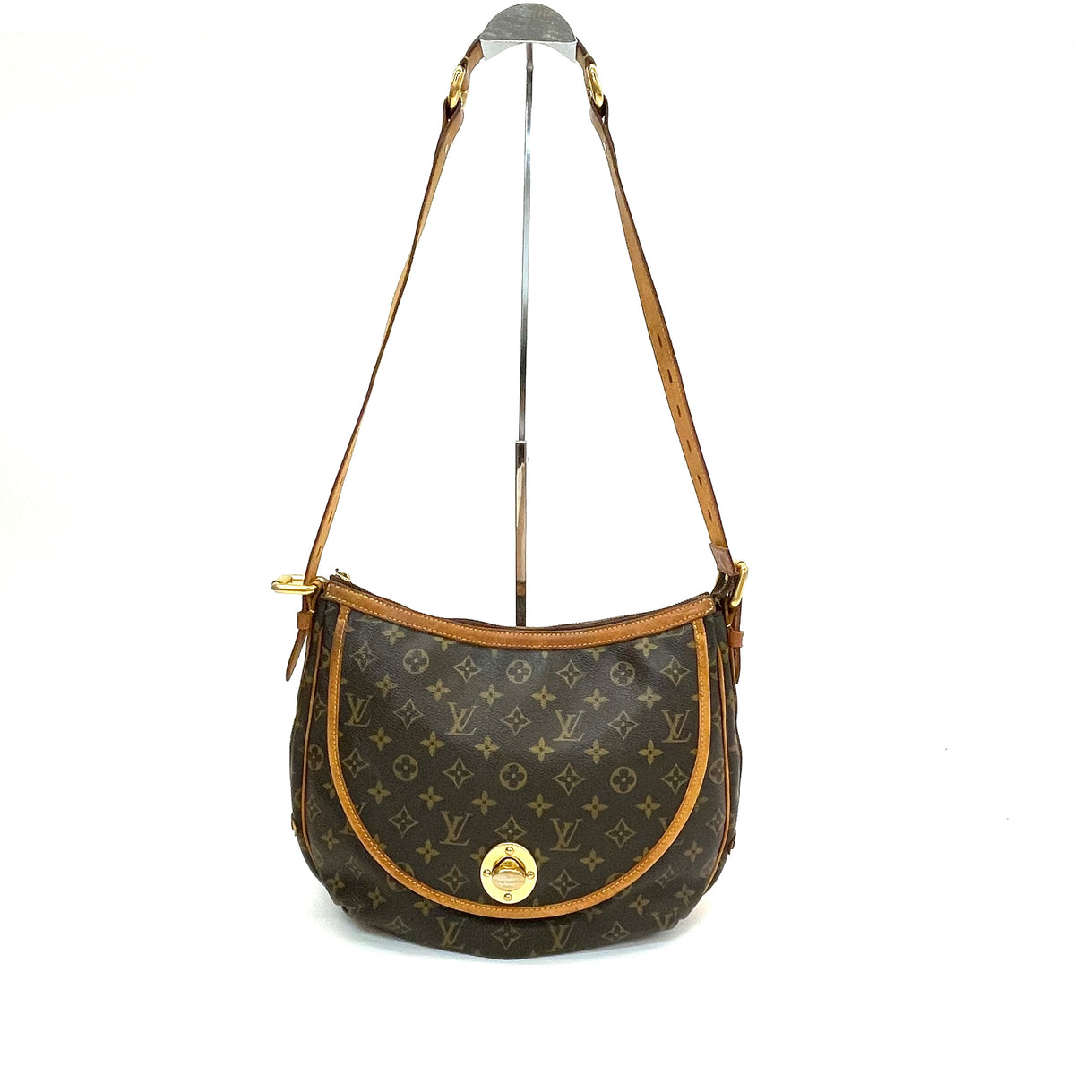 Pre-Owned Louis Vuitton Monogram Canvas Kalahari GM Shoulder Bag (2007)