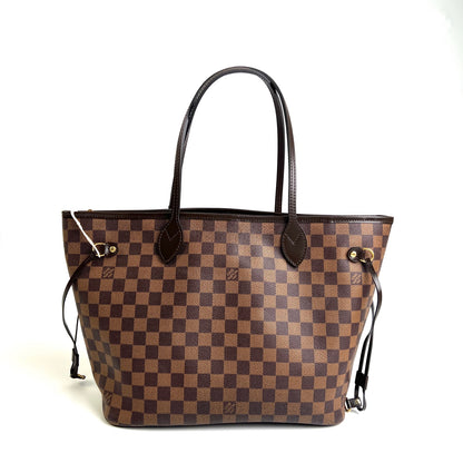 Pre-Owned Louis Vuitton Damier Ebene Neverfull MM Tote (2011)